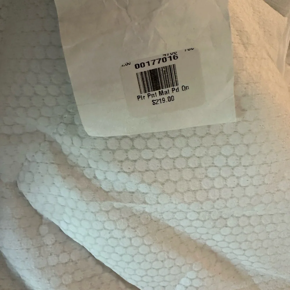 Pottery barn polar point cooling mattress cover -queen